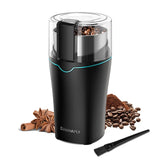 Professional Coffee Grinder with Removable Stainless Steel Cup Coffee Bean Grinder for Spices Herb Grain Mill for Kitchen 300W