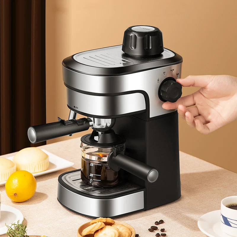 Professional Italian coffee machine, coffee maker for baristas, espresso machine, multi-functional milk frother