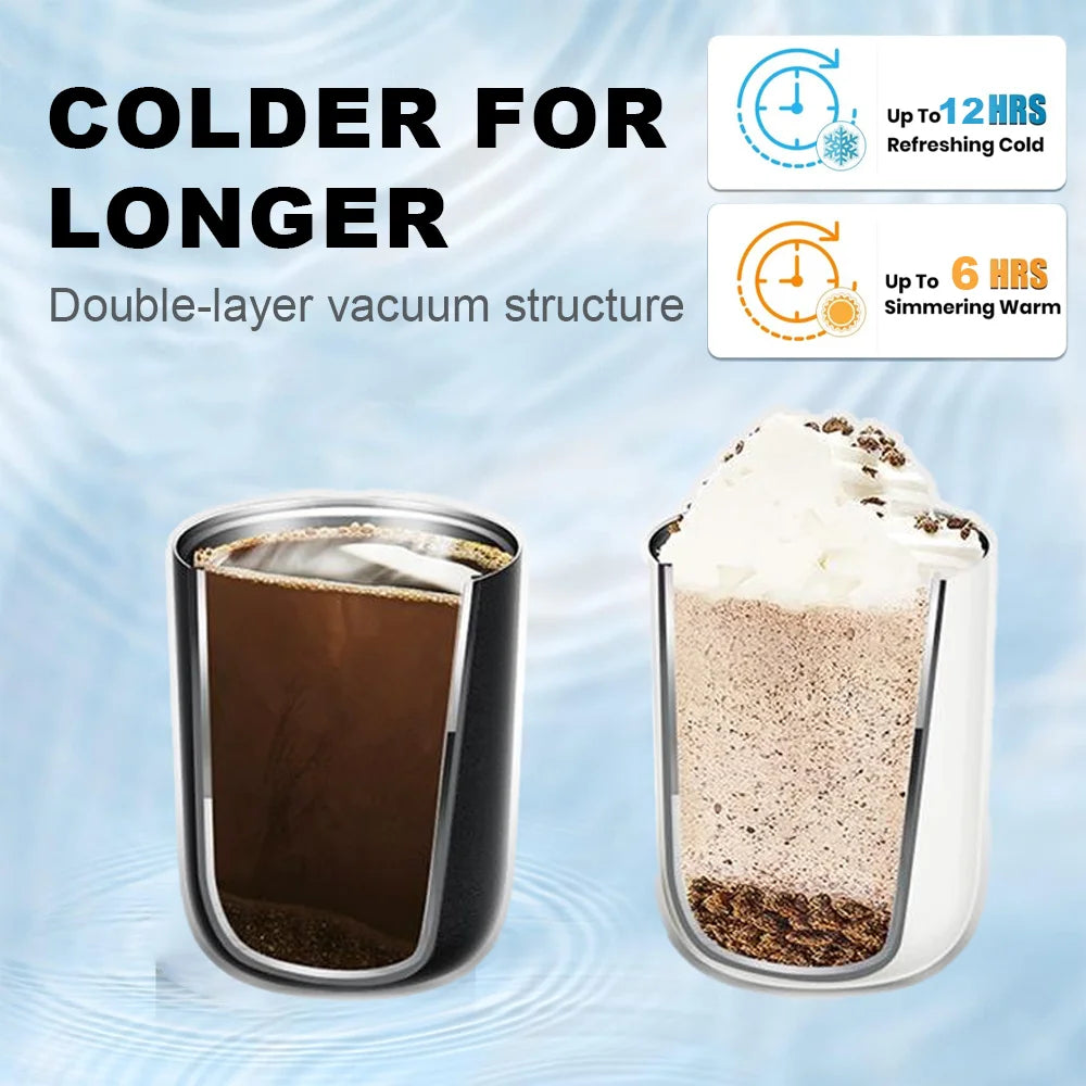 Thermos Bottle Cup Thermal Coffee Mug Mini Tumbler Cup Stainless Steel Thermo Coffee Travel Mug Insulated Vacuum Flask Drinkware