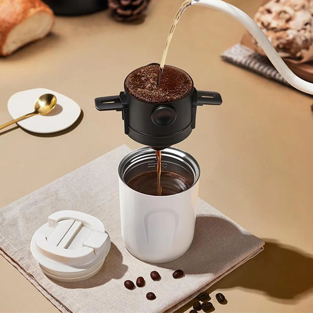 Thermos Bottle Cup Thermal Coffee Mug Mini Tumbler Cup Stainless Steel Thermo Coffee Travel Mug Insulated Vacuum Flask Drinkware