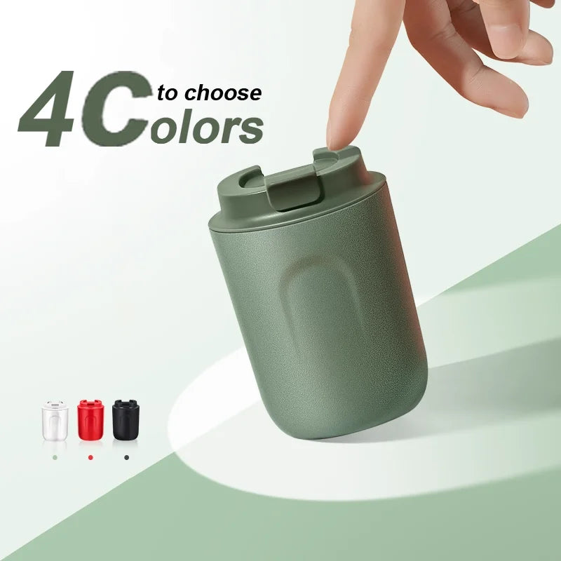 Thermos Bottle Cup Thermal Coffee Mug Mini Tumbler Cup Stainless Steel Thermo Coffee Travel Mug Insulated Vacuum Flask Drinkware