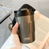 400ml/500ml TYESO Vacuum Flasks Thermoses Stainless Thermos Water Bottles Cup 304 Original Car Tumbler Cold and hot Coffee Mug