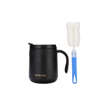 350/500ml Insulated Coffee Mug with Handle Stainless Steel Insulated Mug Coffee Tumbler Thermos Tea Cups with Lip