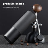 Manual Coffee Grinder Stainless Steel Conical Burr Adjustable Setting High Quality Portable Hand Grinder