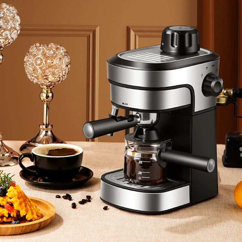 Professional Italian coffee machine, coffee maker for baristas, espresso machine, multi-functional milk frother