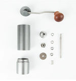 Professional Manual Coffee Grinder Upgrade All-metal Body Anti-slip Design Portable Grinder Burr Inside