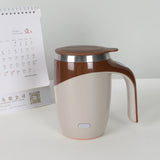 Automatic Self Stirring Mugs Stainless Steel Coffee Mixing Cup Portable USB Electric Blender Smart Mixer Thermal Cup Home Office