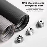 Manual Coffee Grinder Stainless Steel Conical Burr Adjustable Setting High Quality Portable Hand Grinder